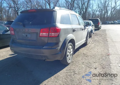 2017 Dodge Journey Se z USA, uszkodzony, nr VIN 3C4PDCAB3HT507722